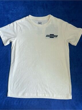 GM American Muscle Chevrolet Camaro Boys T-shirt top Tee 10/12 NWT Beige